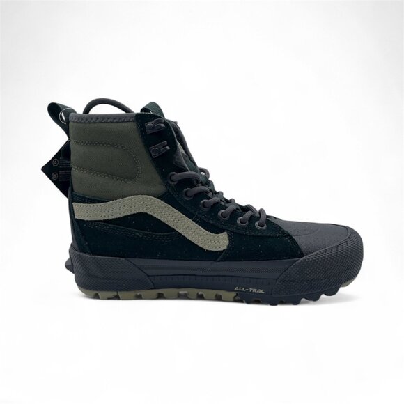 Vans MTE Sk8-Hi GORE-TEX Insulated Shoe Scarab/Grape Leaf W/8 Hiking Boots NEW - Picture 2 of 9